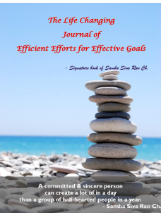 The Life changing Journal of Efficient Efforts for Effective Goals book by SSR The Life changing Journal of Efficient Efforts for Effective Goals book by SSR